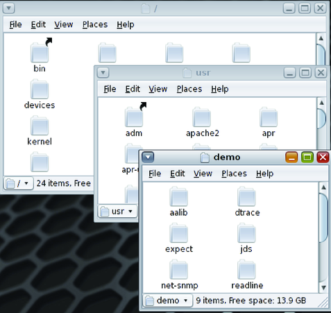 image:Spatial browsing with many open locations