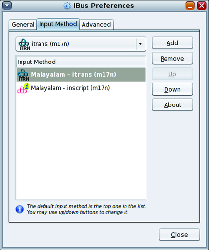 image:IBus Move Up Input Method